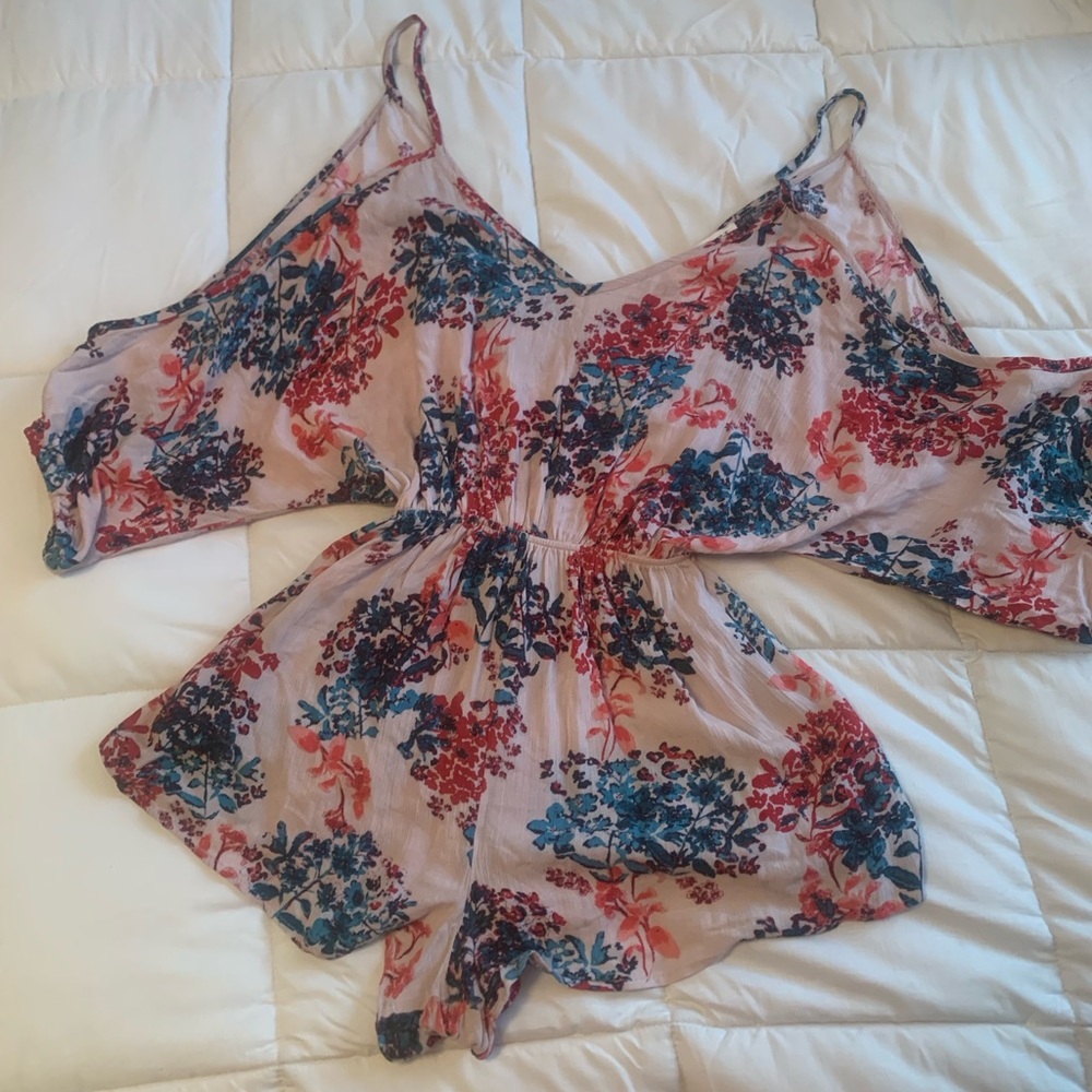Audrey Floral Romper Women’s Medium